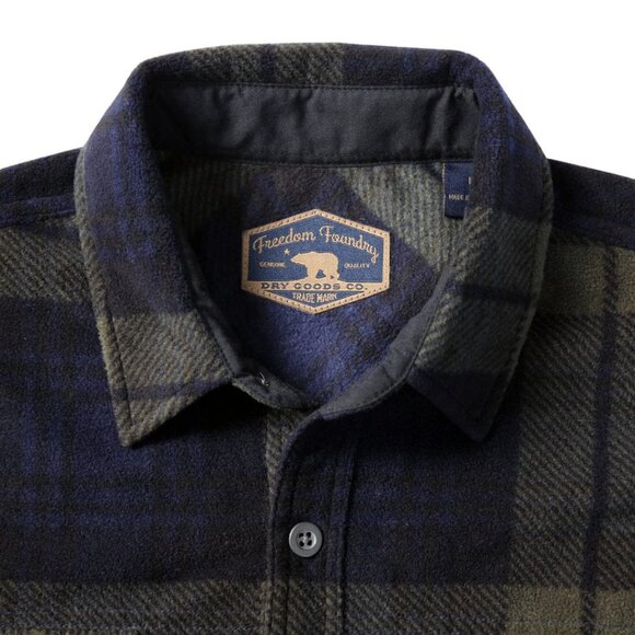 Freedom Foundry Plaid Fleece Shirt Jacket – Size M – EUC - Picture 4 of 5